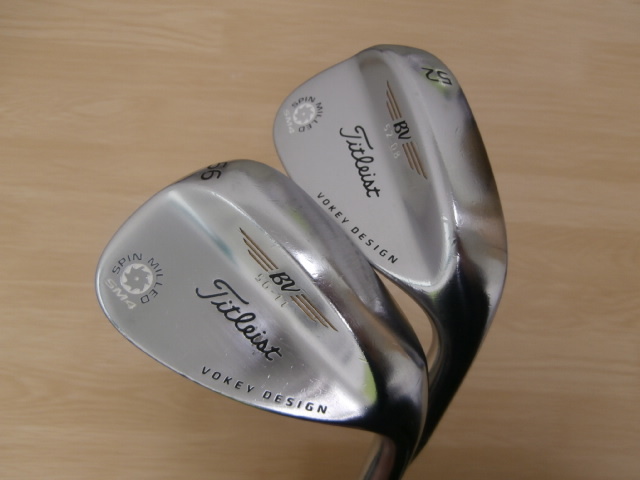 SM4、52°-08°と56°-11°、DG S200 タイトリスト SM4 DG DG