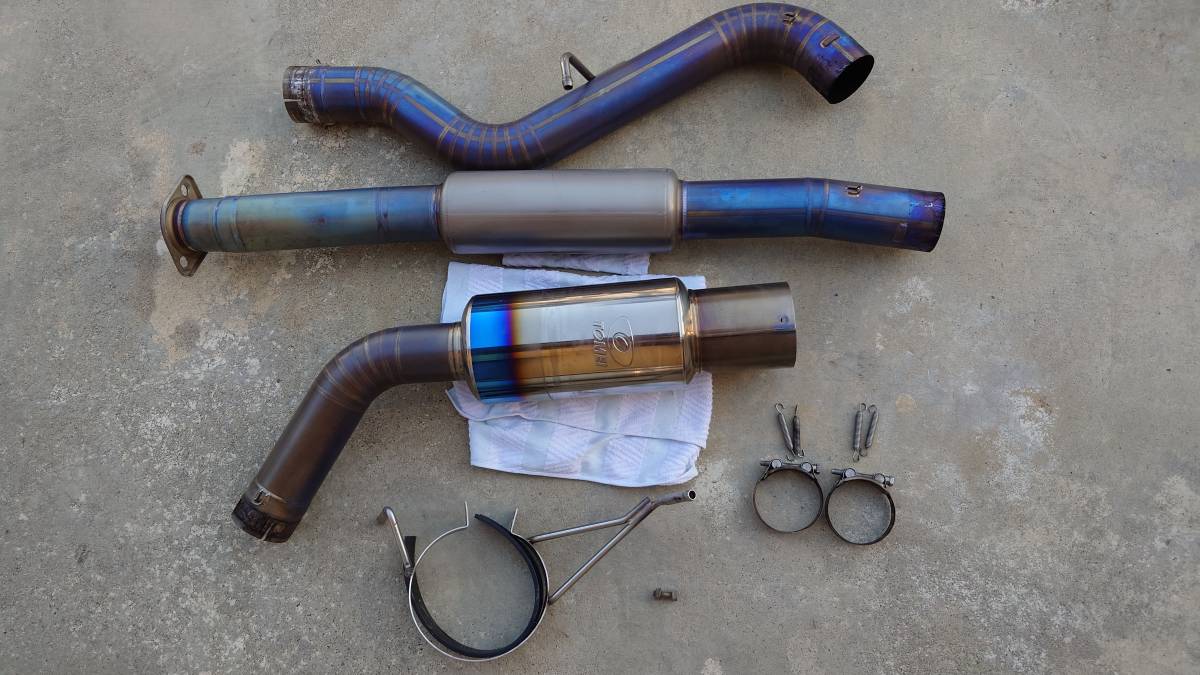 EXPREME Ti チタニウムマフラー WRX STI VAB VAG_1