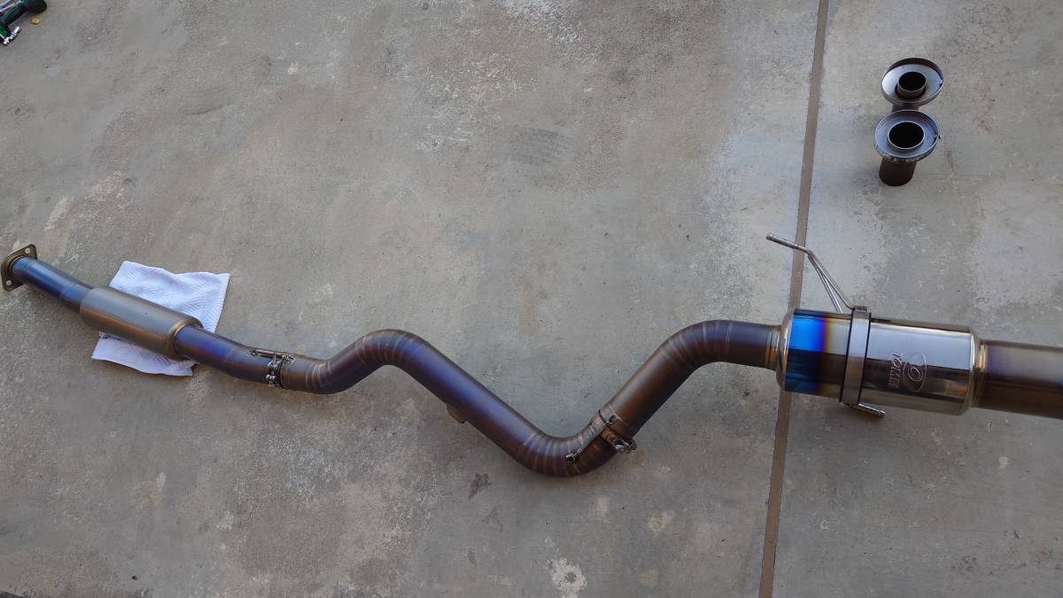 EXPREME Ti チタニウムマフラー WRX STI VAB VAG_2