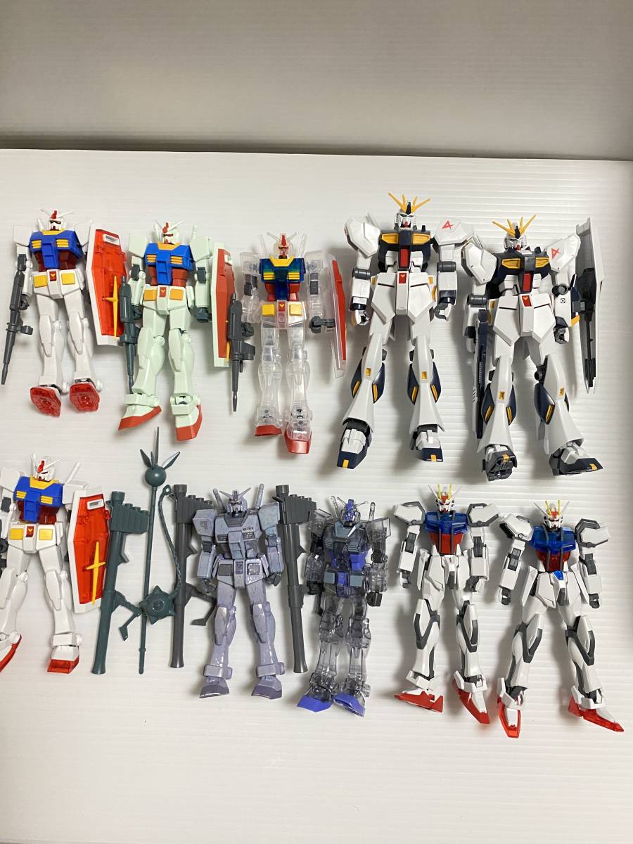 ENTRY GRADE　セット　1/144 νガンダム　ストライクガンダム　RX-78-2 ガンダム　フルウェポンセット ソリッドクリア　ガンプラ　ジャンク