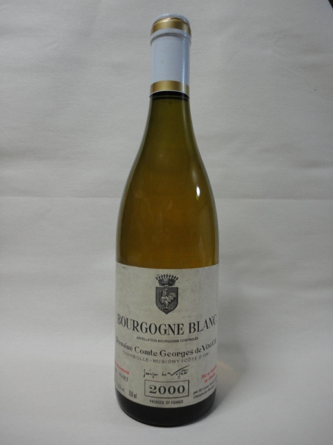 ヴォギュエ ブルゴーニュ・ブラン 2000 Comte de Vogue Bourgogne