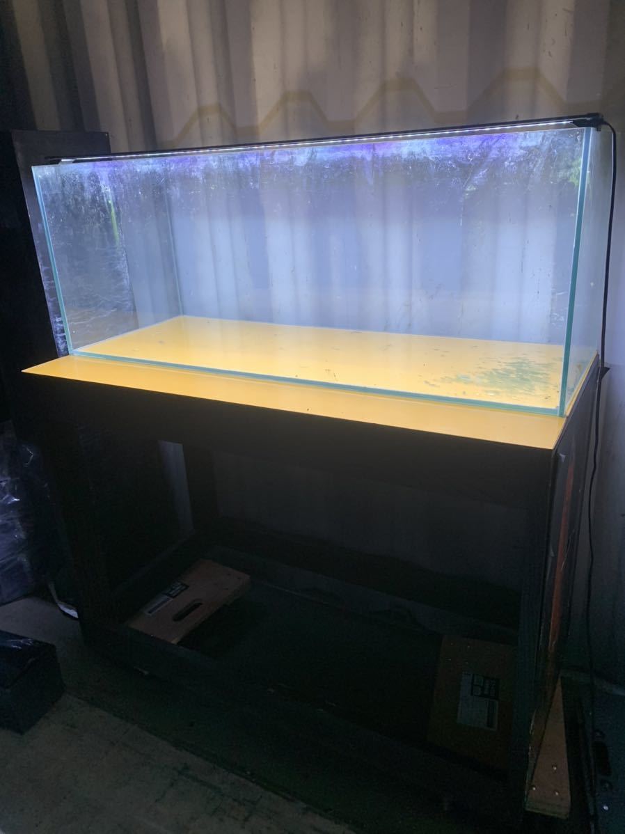 得価，豊富な 1200&times;450&times;450 オールガラス お洒落な水槽台付き(120cm～)｜売買されたオークション情報、yahooの商品情報をアーカイブ公開 - オークファン 120cm～