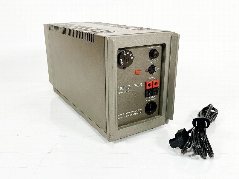 QUAD 303 ステレオパワーアンプ 1台 [29411] パワーアンプ | クォード