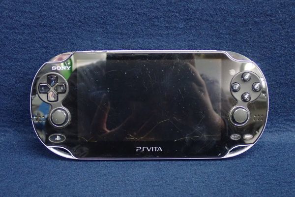 Vita PlayStation Sony Black 3G&frasl;Wi-Fiモデル Model &frasl; Crystal com: Wi-Fi 3G ブラック vita PCH-1100 #G4 A