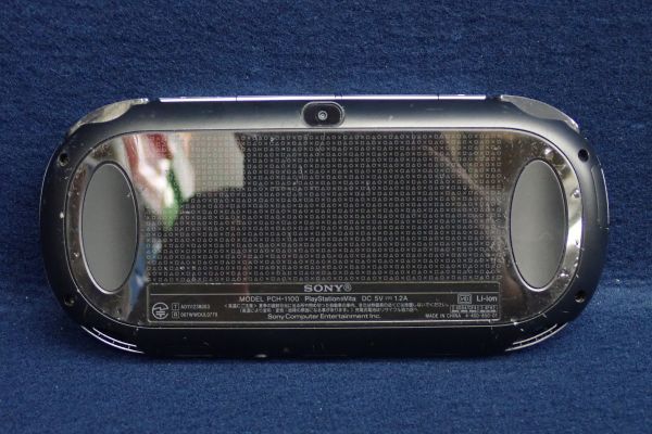 Vita PlayStation Sony Black 3G&frasl;Wi-Fiモデル Model &frasl; Crystal com: Wi-Fi 3G ブラック vita PCH-1100 #G4 A