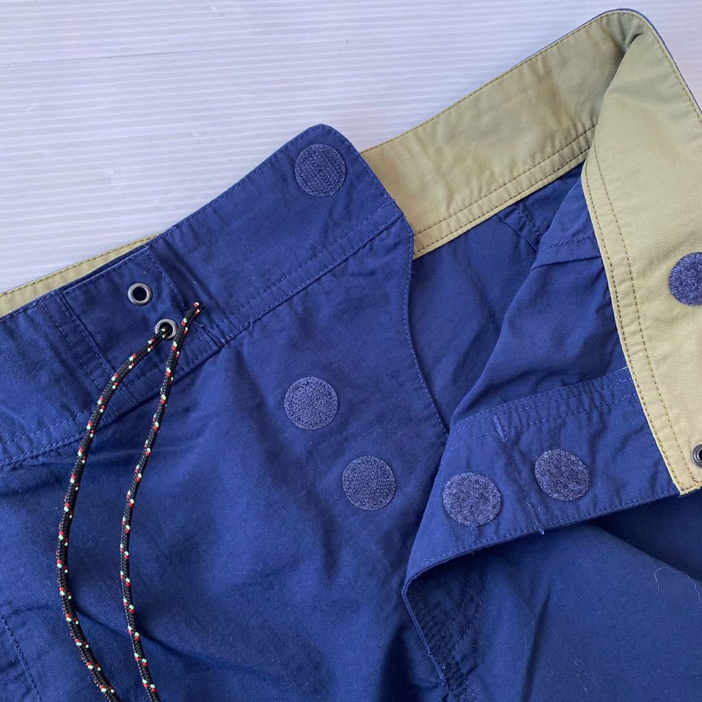 90s Patagonia ナイロン パンツ 32 テーパード ネイビー パタゴニア