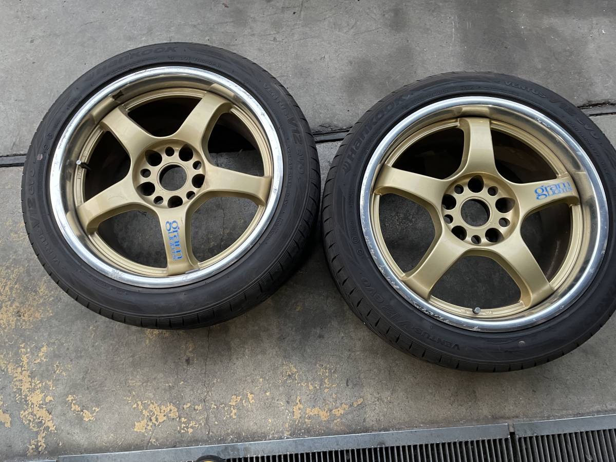 RAYS(レイズ) GRAM LIGHTS(グラムライツ) 57PRO ゴールド 17x8J+40位 
