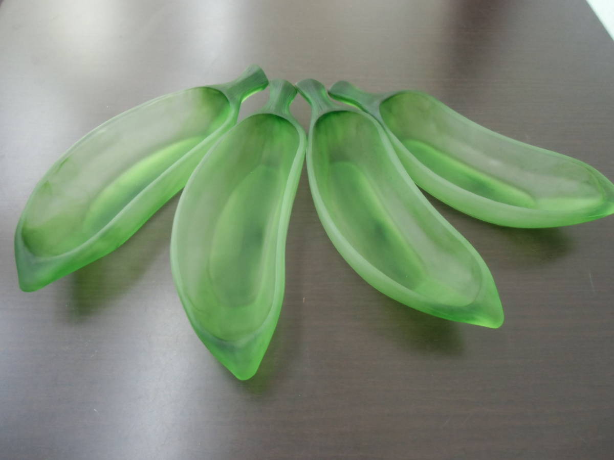 バナナ型のガラス器 【公式通販】