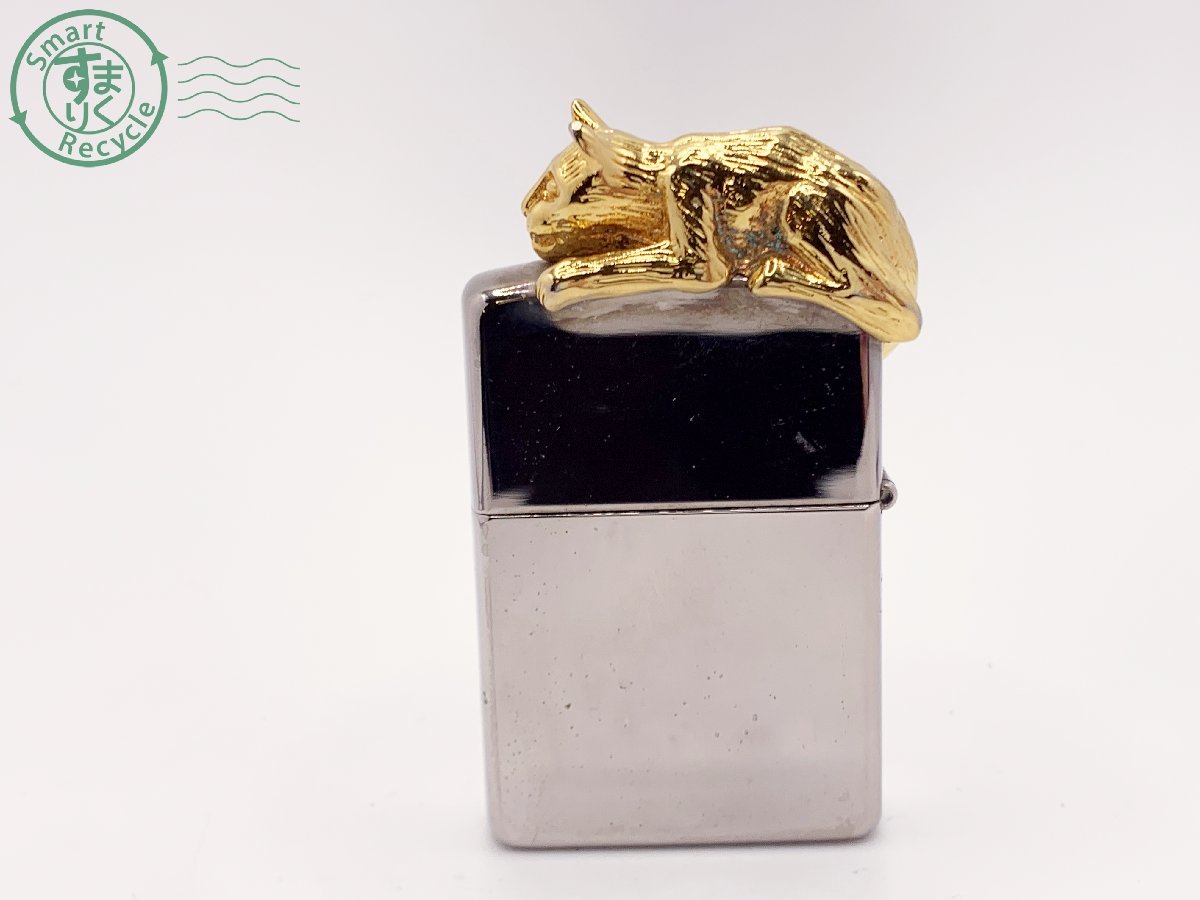11410674 ☆ ZIPPO ジッポー オイルライター シルバー ゴールド 
