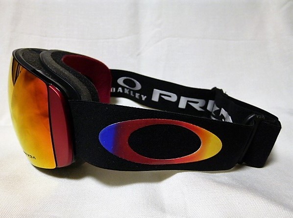 Oakley Flight Deck™ Pro M Snow Goggles with Matte Black Strap and
