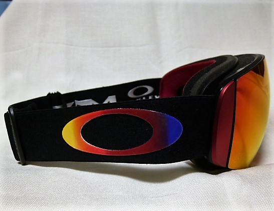 Oakley Flight Deck™ Pro M Snow Goggles with Matte Black Strap and