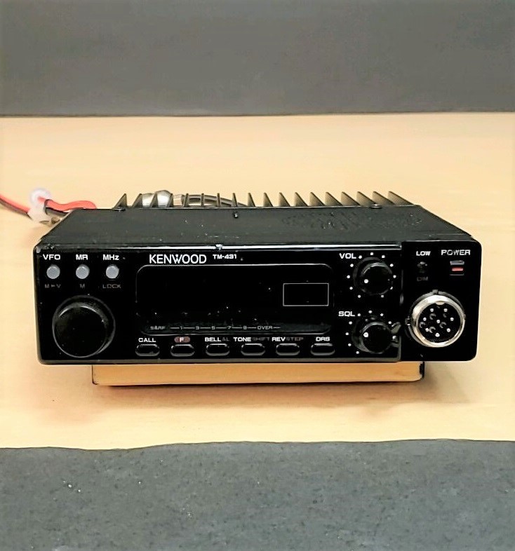 TM-431S ハイパワー ケンウッド製 433Mhz ハイパワーモービル機 中古品