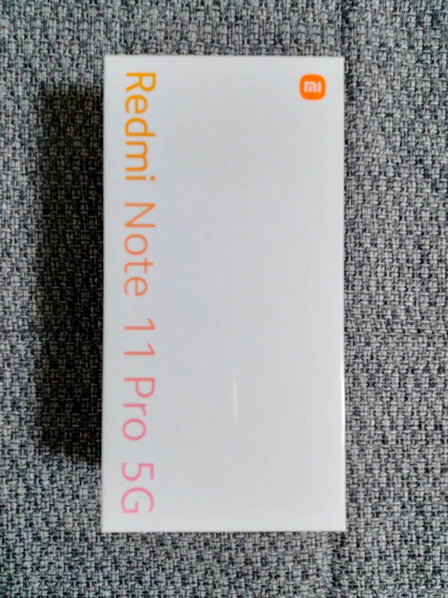 人気，限定セール Redmi Note 11 Pro 5G アトランティックブルー SIMフリー(Android)｜売買されたオークション情報、yahooの商品情報をアーカイブ公開 - オークファン Android