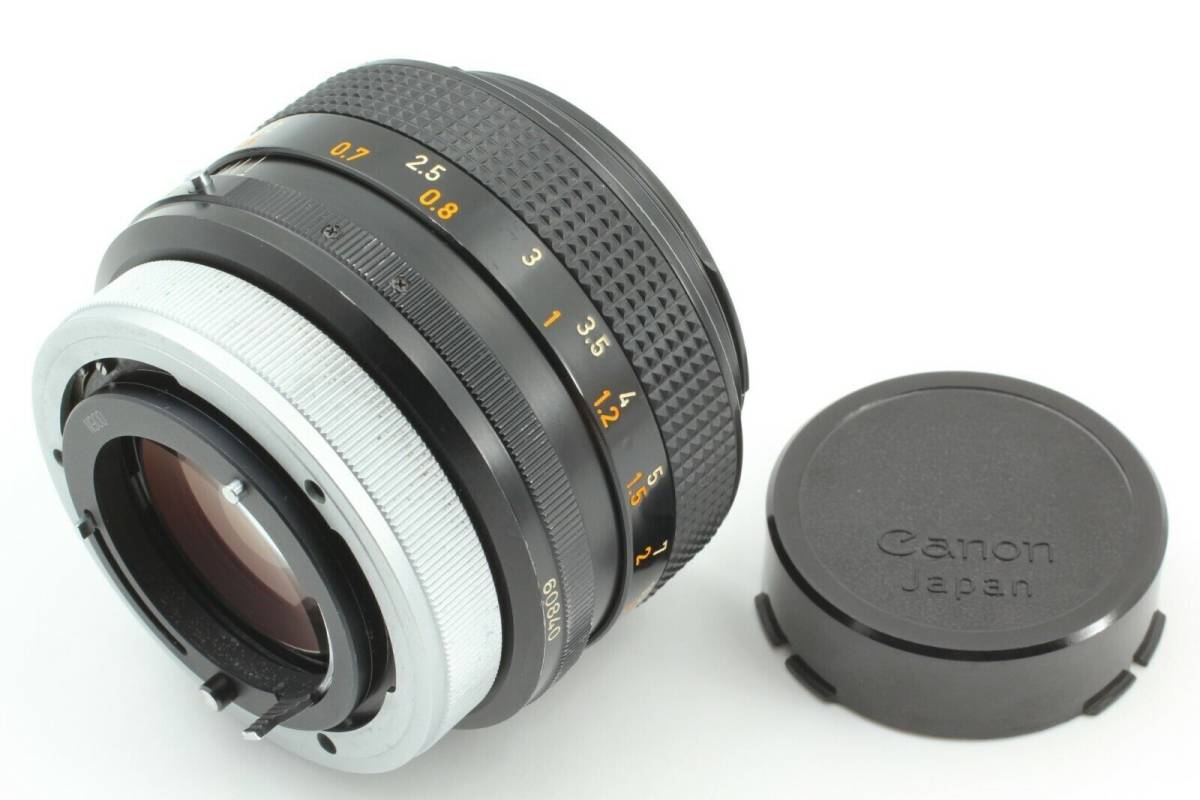 Canon キャノン FD 55mm F1.2 S.S.C. SSC FD Mount MF レンズ 「希少な