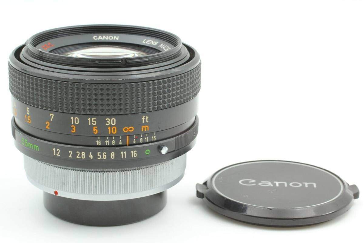 大型花瓶　花柄　-SO Canon キャノン FD 55mm F1.2 S.S.C. SSC FD Mount MF レンズ 「希少な