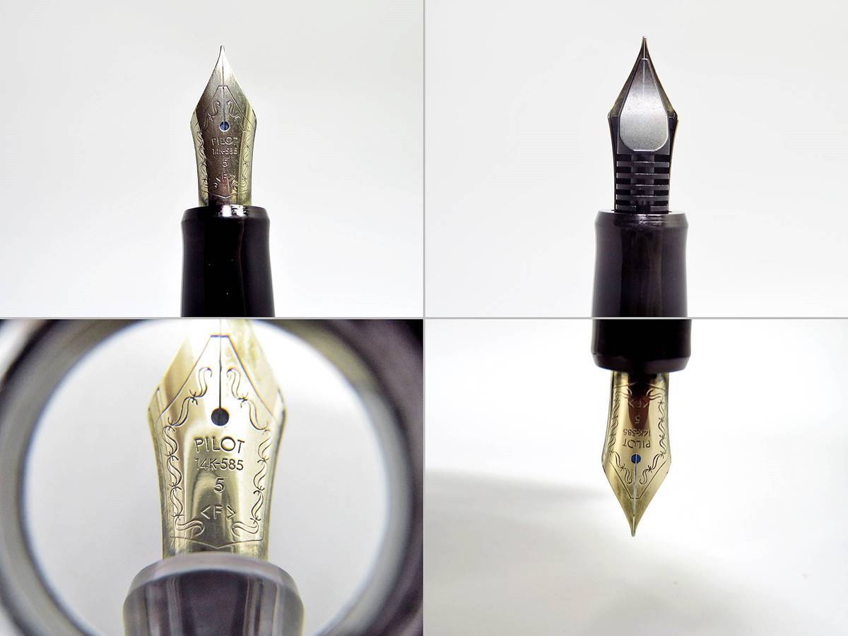 PILOT 万年筆　カスタム　67　ペン先14K　585 F ペン先 14K-585 5 F 刻印】PILOT CUSTOM 67 パイロット カスタム67
