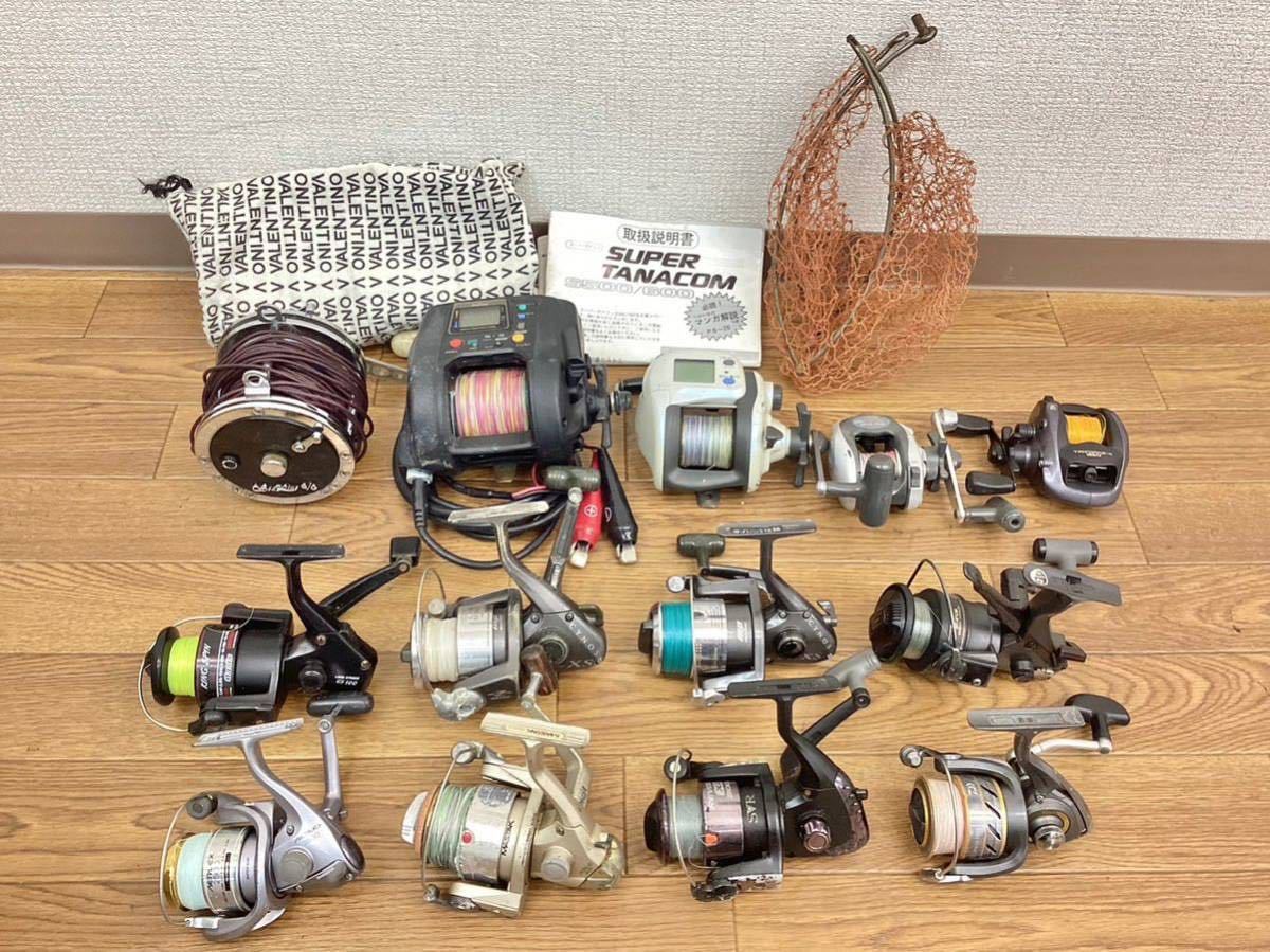 003 11 リール類まとめ Daiwa ダイワ SHIMANO シマノ RYOBI リョービ