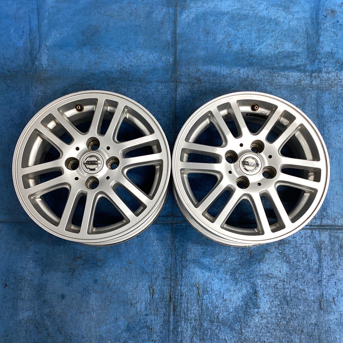 NISSAN 純正オプション エスティーロアルミホイール + MICHELIN X 17 