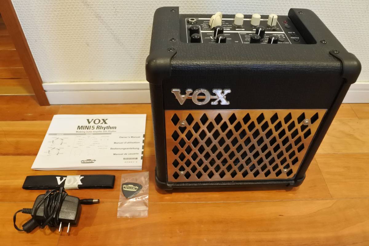 Rhythm VOX MINI5 中古 - ギターアンプ アダプター欠品 公式通販 voxの 