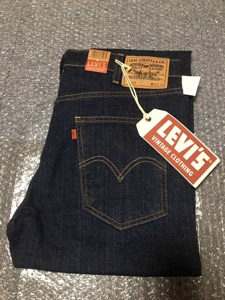  タグ付 LEVI'S VINTAGE CLOTHING LVC 1960年モデル 30605 W32L34 Lot30605-0022 ヘビーレイン(W32)｜売買されたオークション情報、yahooの商品情報をアーカイブ公開 - オークファン W32