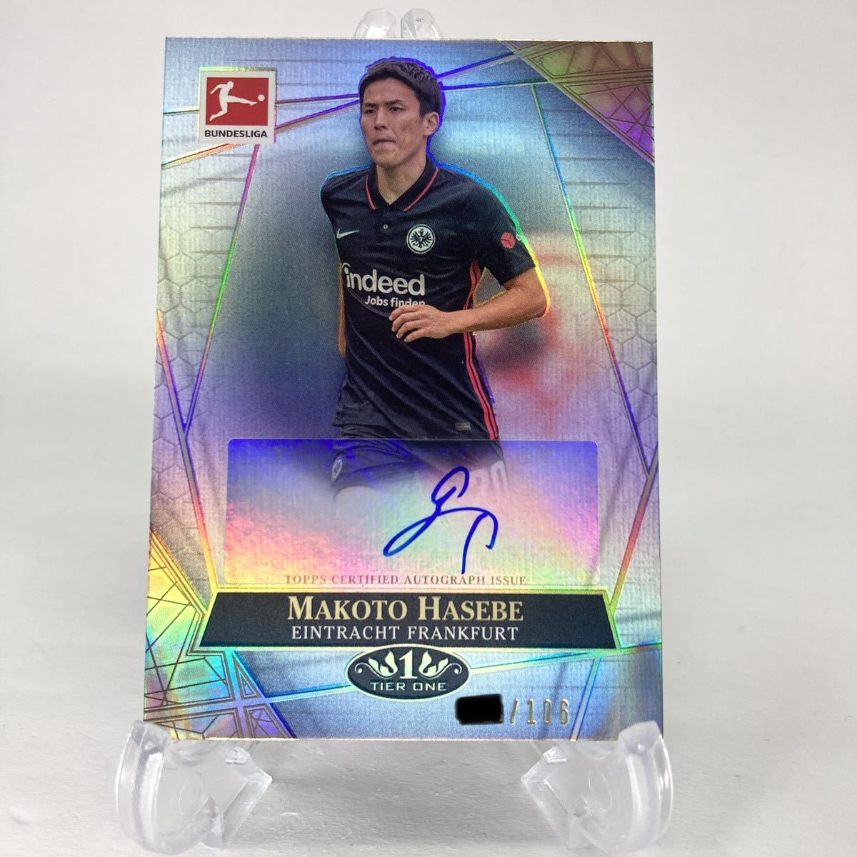 【スーパーレア】ウォルフスブルク サッカー 長谷部 酒井 サイン サインボール 1円スタート☆限定106枚☆直筆サイン☆長谷部誠☆ 2021-22