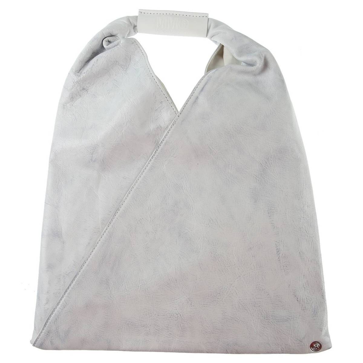 ☆メゾンマルジェラ トートバッグ S54WD0043 P4534 H0489 D.WHITE　レザー　未使用　♯A221201-143