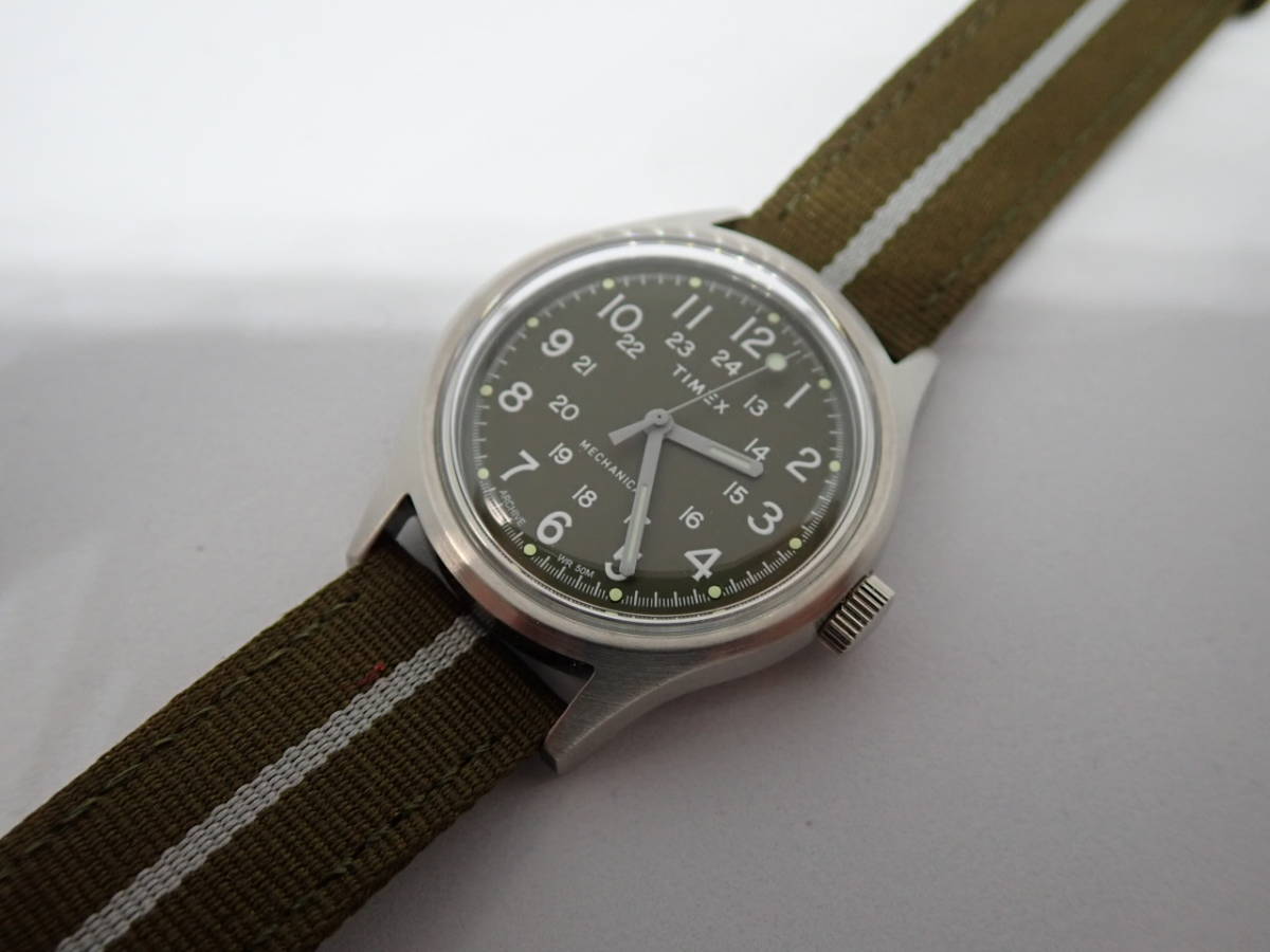美品 TIMEX MK1 Mechanical Camper TW2U69000 手巻 ユニセックス