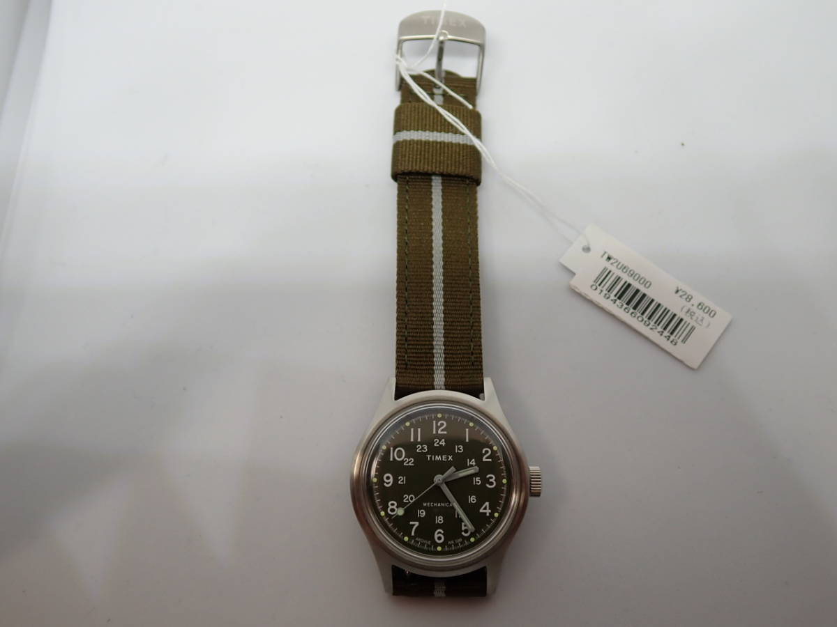 美品 TIMEX MK1 Mechanical Camper TW2U69000 手巻 ユニセックス