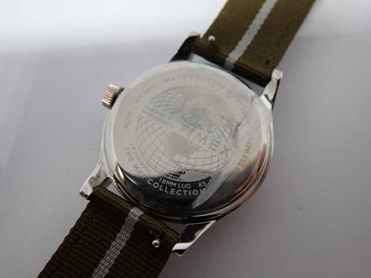 美品 TIMEX MK1 Mechanical Camper TW2U69000 手巻 ユニセックス