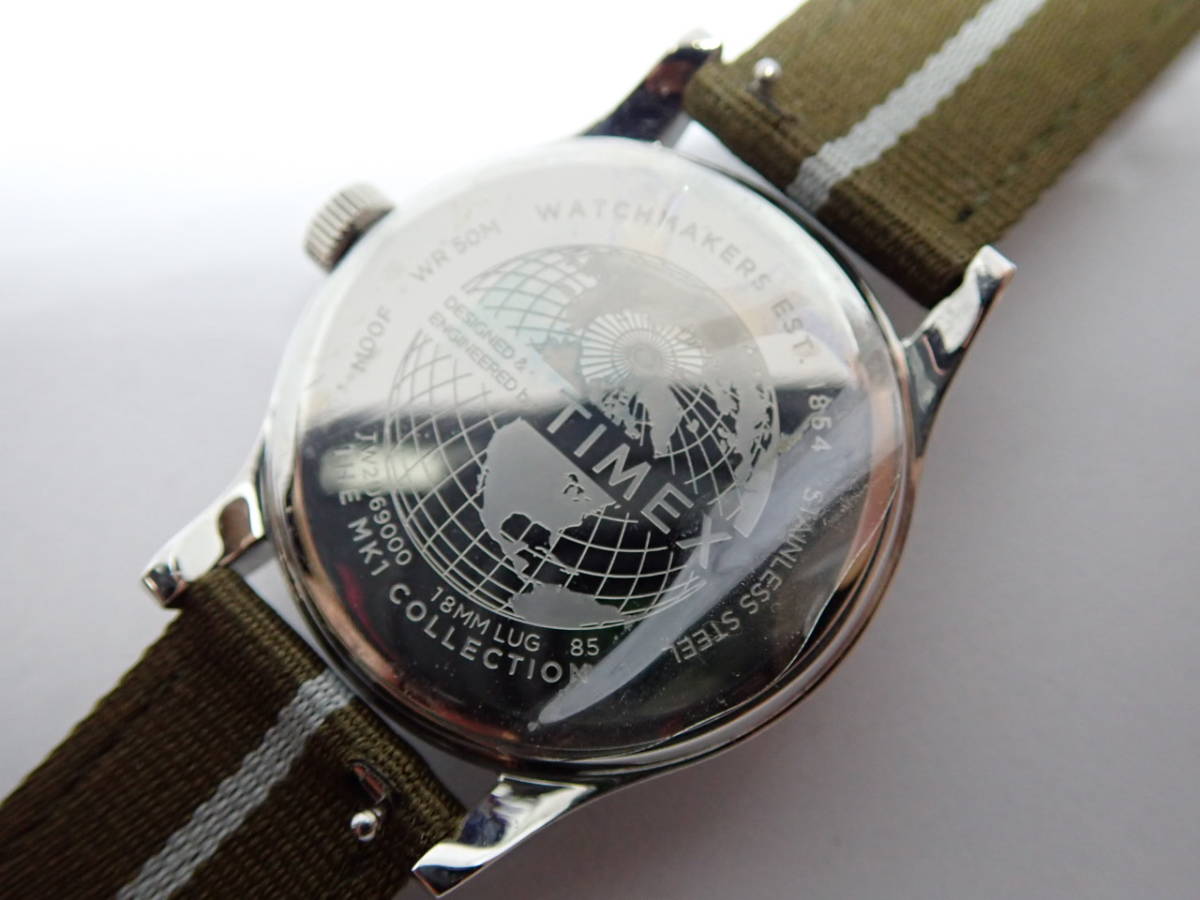 美品 TIMEX MK1 Mechanical Camper TW2U69000 手巻 ユニセックス