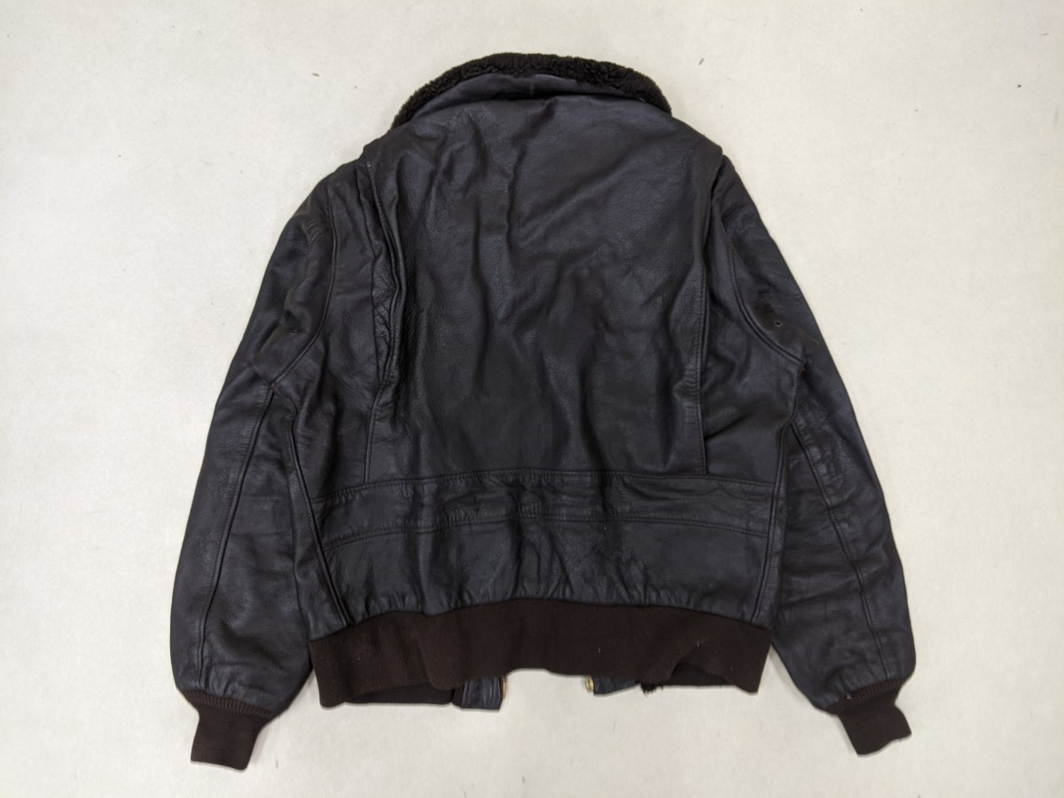 1．USA製 SCHOTT ショット G-1 レザージャケット フライトジャケット 