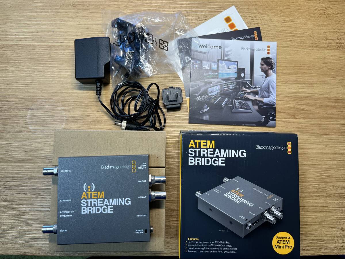 BlackmagicDesign ATEM Streaming Bridge 【公式通販】