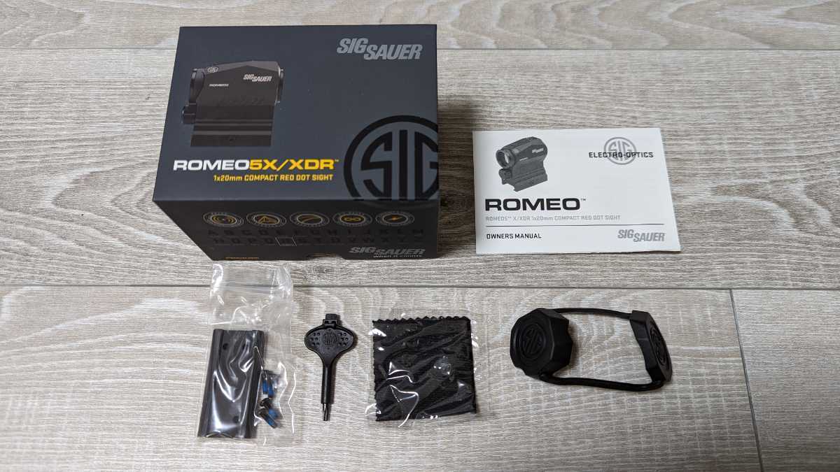 動作確認済・実物】SIG SAUER ROMEO5X 1X20 SOR52101（シグ ロメオ 
