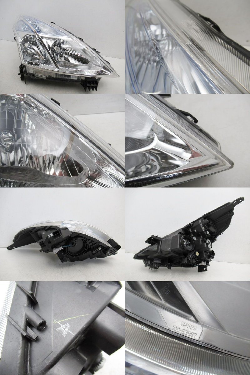 即決有】 日産 ティアナ J32 純正 右 ヘッドライト ハロゲン KOITO 100