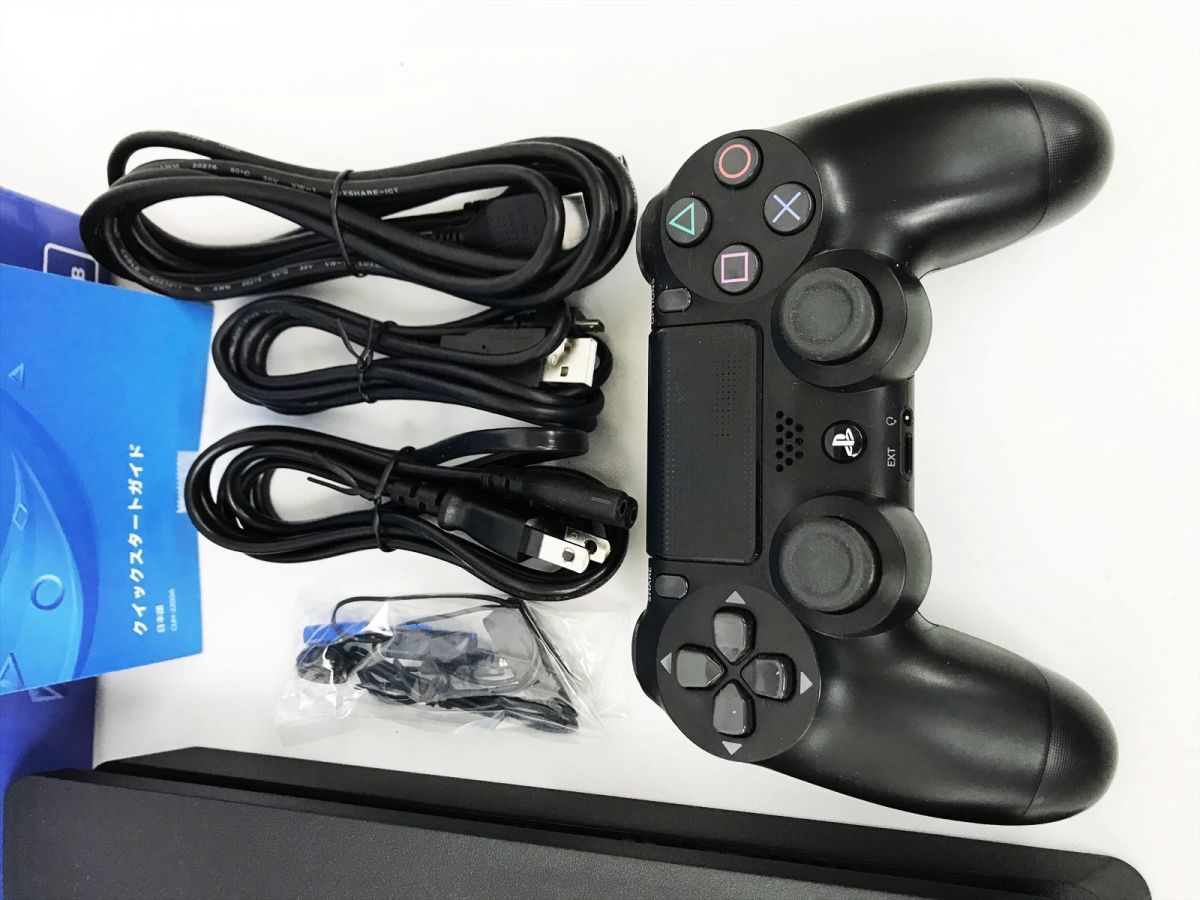 1円】PS4 本体 セット 500GB ブラック SONY PlayStation4 CUH-2200A 