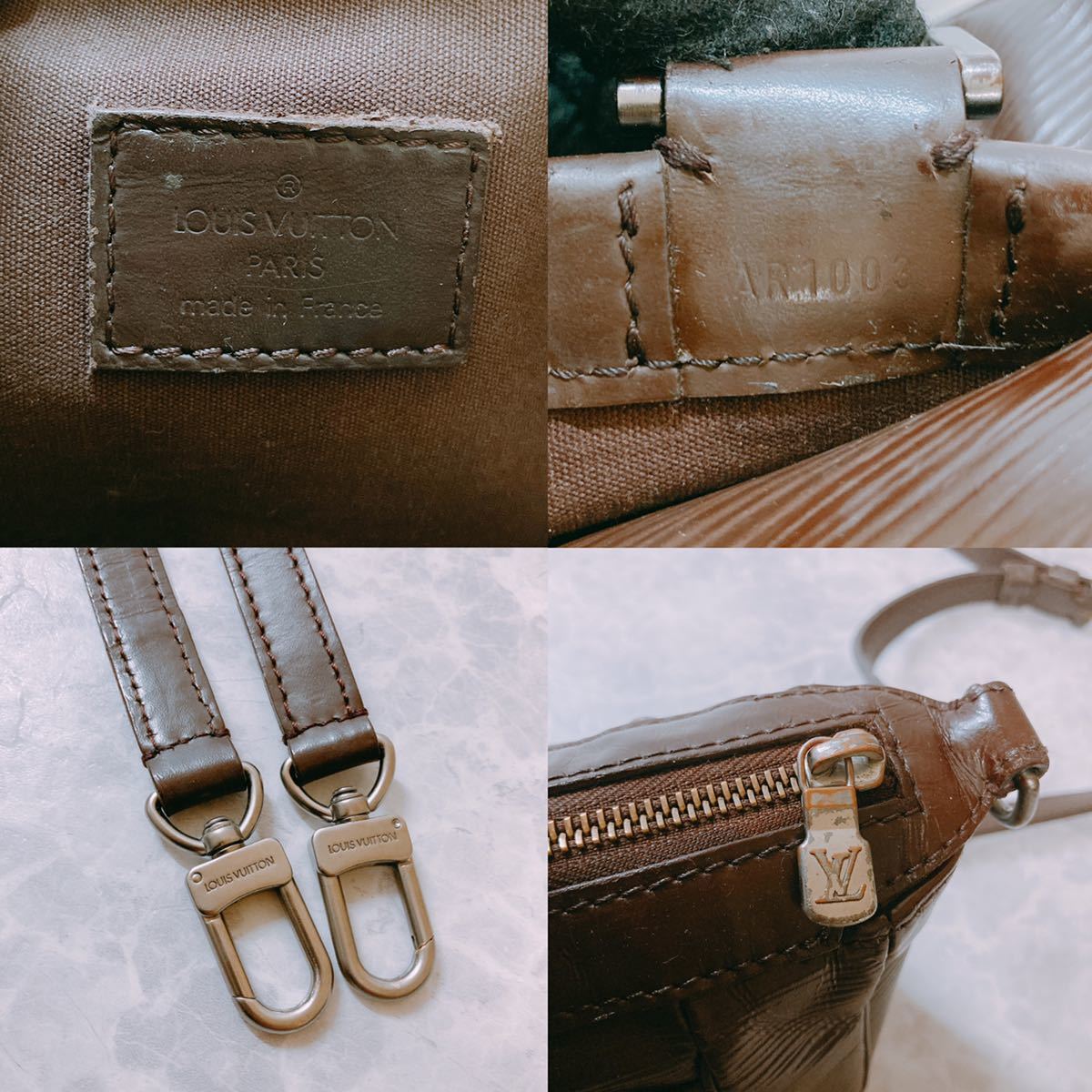 1円 超美品 LOUIS VUITTON ルイヴィトン 2way エピ ダヌーラPM 