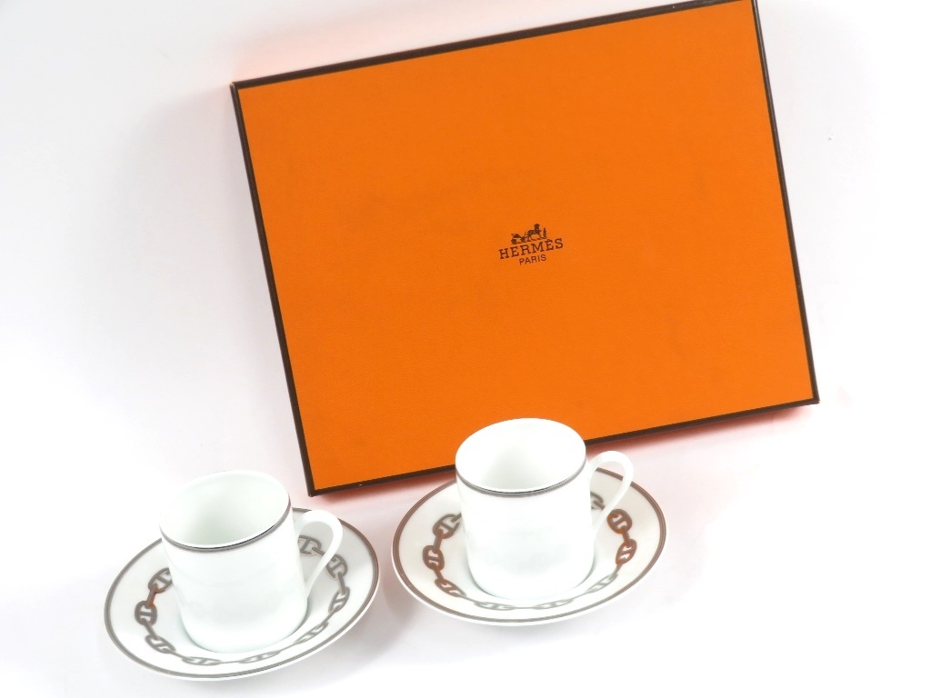 1円～】【新同】 HERMES エルメス シェーヌダンクル 食器 コーヒー