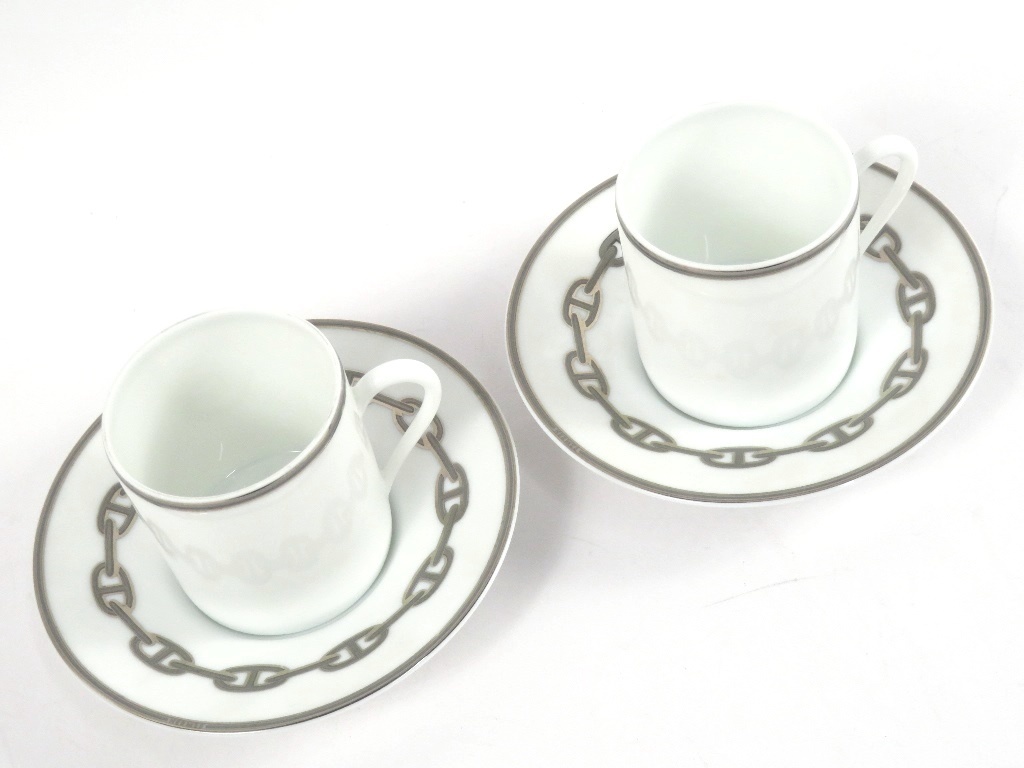 1円～】【新同】 HERMES エルメス シェーヌダンクル 食器 コーヒー