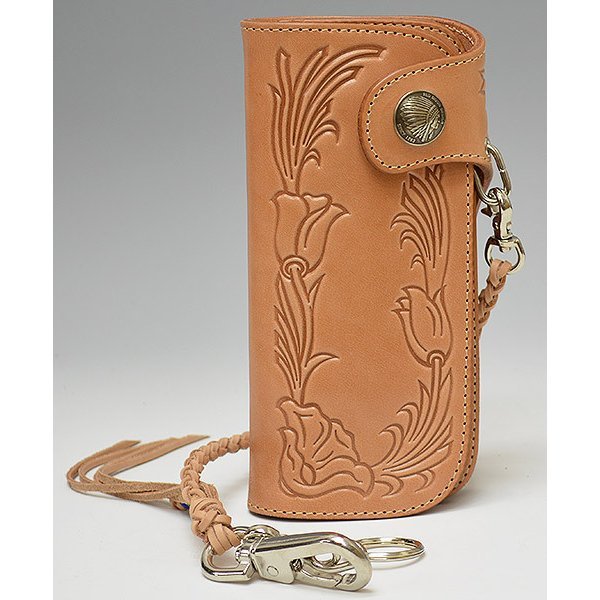 REDMOON レッドムーン 新品 PLANTING-02A 廃盤品 ロングウォレット サドル #RM728