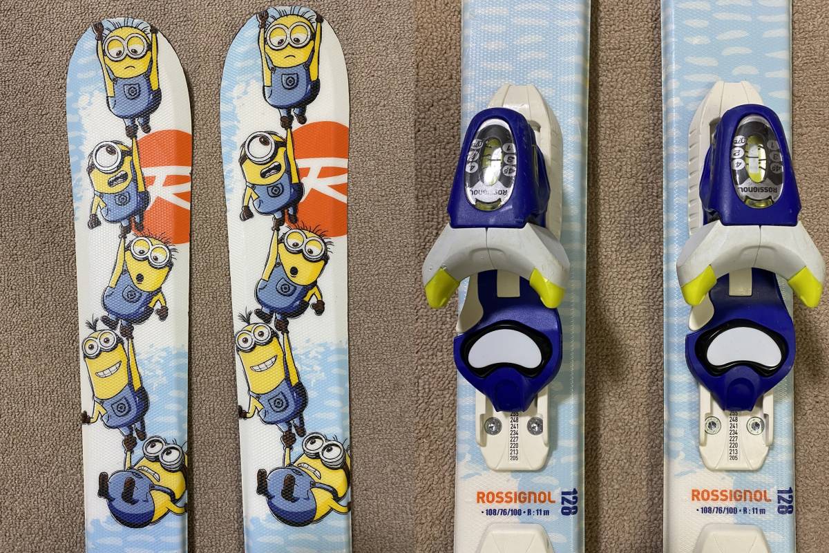 即決 ROSSIGNOL MINION ロシニョール ミニオン ジュニア スキー 即決 ROSSIGNOL MINION ロシニョール ミニオン ジュニア スキー