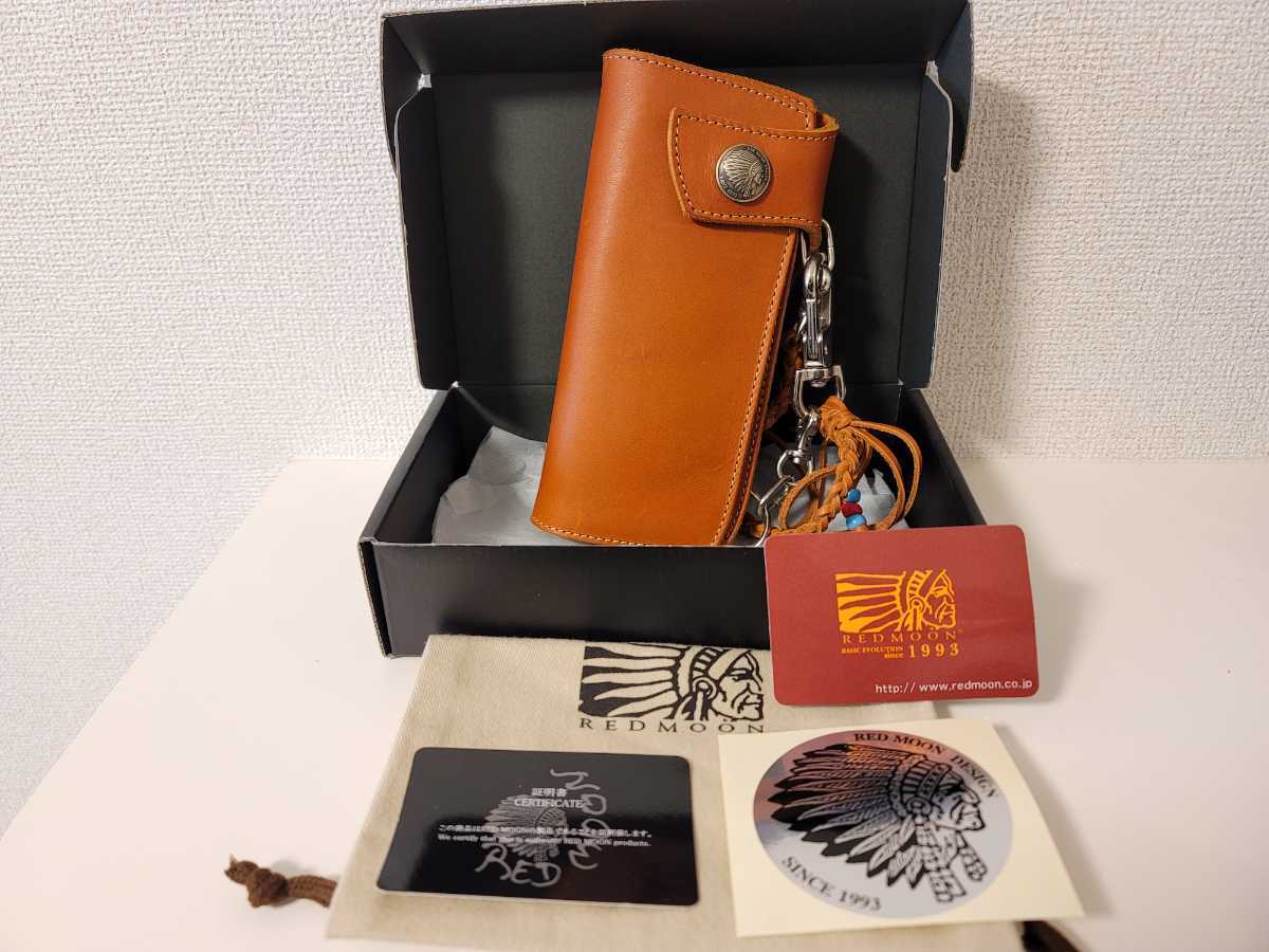 REDMOON 長財布 インディアンコンチョ レザーウォレット ロング