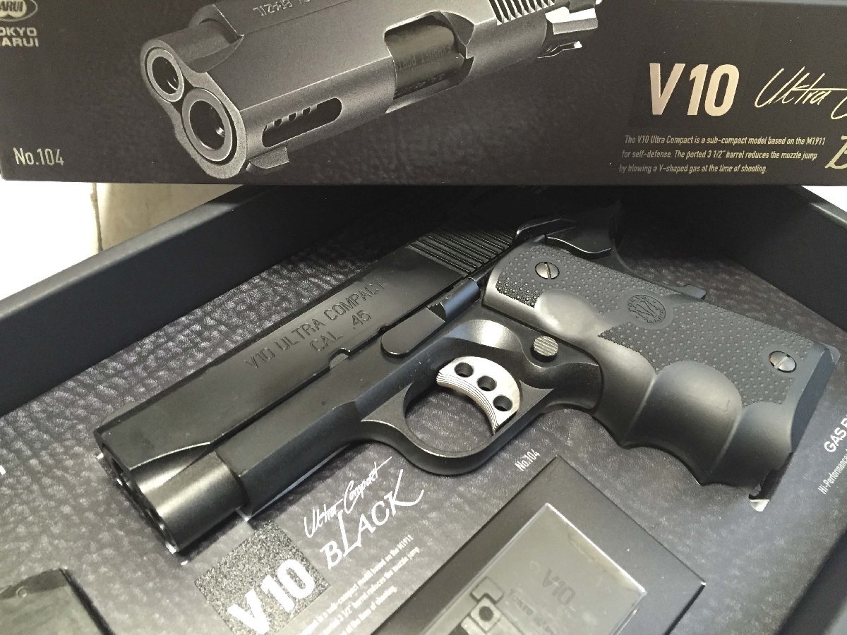 【送料無料，100%新品】 東京マルイ TOKYO MARUI V10 ウルトラコンパクト ブローバック ガスガン ハンドガン 箱/説/ 有 み(ガスガン)｜売買されたオークション情報、yahooの商品情報をアーカイブ公開 - オークファン ガスガン