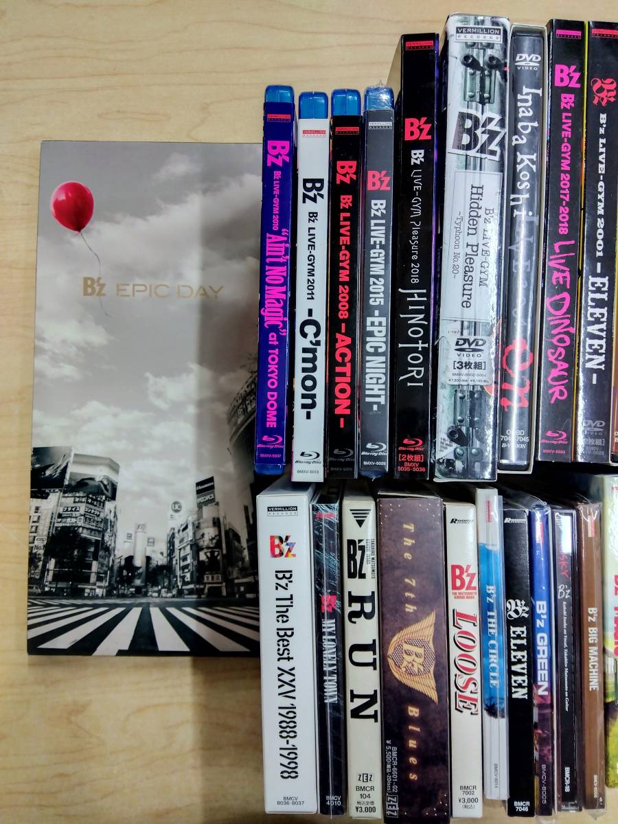 ☆売切り!!まとめて!! Bz' DVD Blu-ray CD 44点！ 未開封品有り