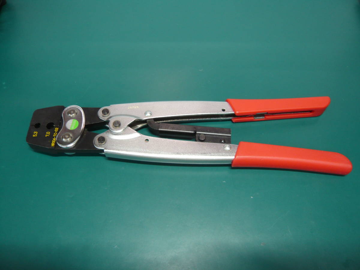 【人気SALE，高品質】 HRS ヒロセ 手動圧着工具 HR10A-TC-02(圧着工具、ハンドプレス機)｜売買されたオークション情報、yahooの商品情報をアーカイブ公開 - オークファン 圧着工具、ハンドプレス機