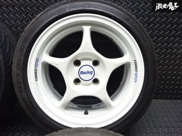 ○ENKEI RP-01 RP01 15インチ 7J +35 PCD 100 4H ハブ径 約73mm 