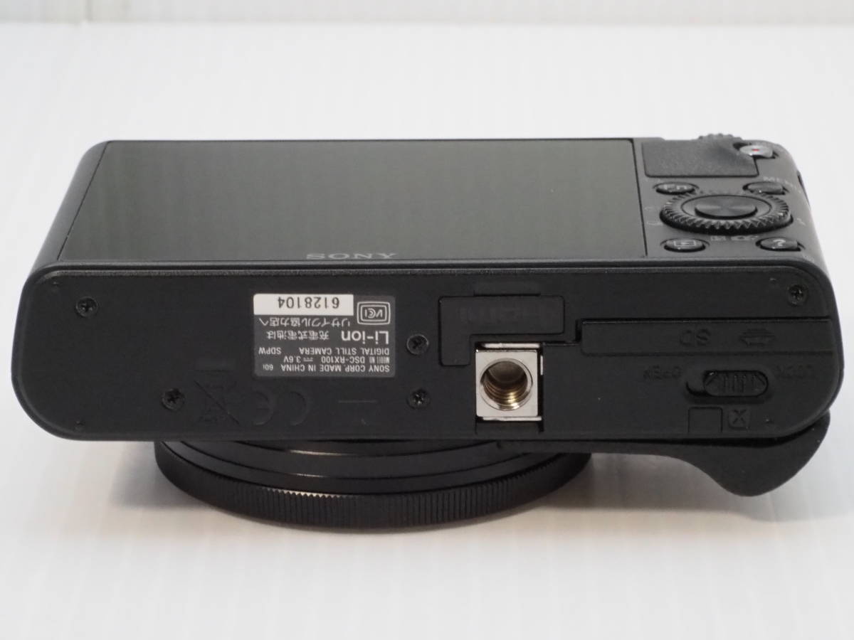 ☆新品級☆ SONY ソニー デジタルカメラ DSC-RX100 1.0型センサー F1.8 