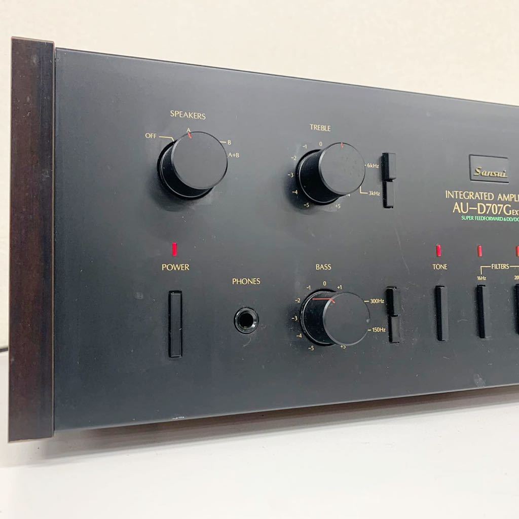 10%OFF [A-4-re] SANSUI AU-D707G EXTRA 音出し確認済み プリメイン