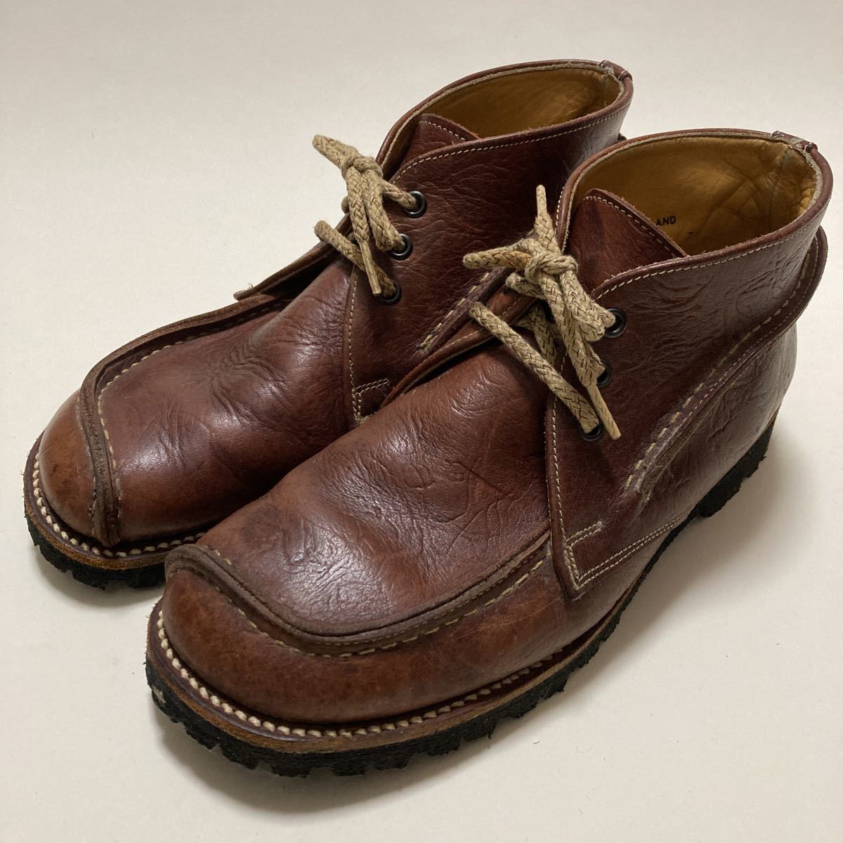 得価，爆買い GEORGE COX ジョージコックスワークブーツ ブラウン UK7 MADE IN ENGLAND(ジョージコックス)｜売買されたオークション情報、yahooの商品情報をアーカイブ公開 - オークファン ジョージコックス