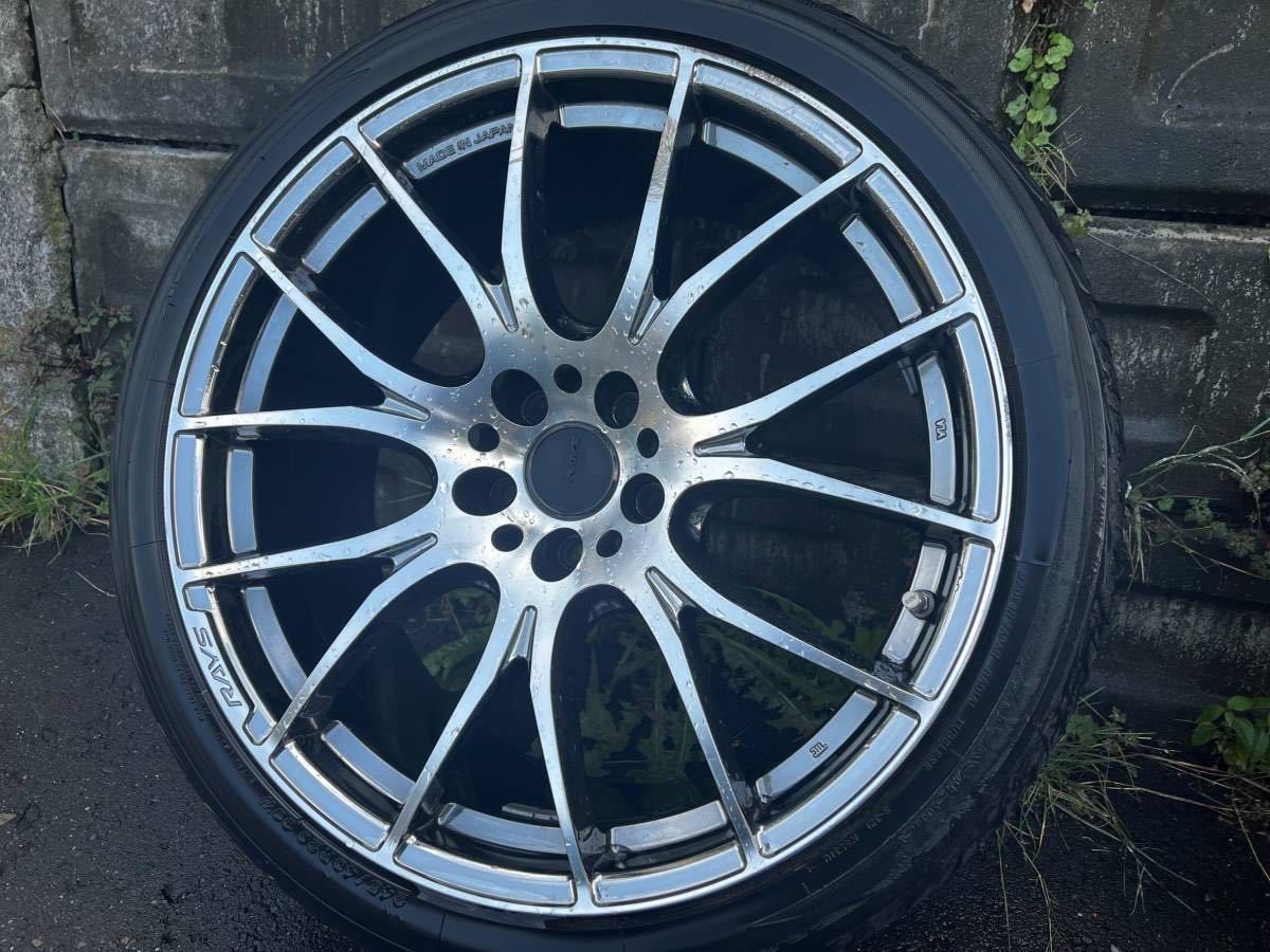RAYS HOMURA 2×7 20インチ + 新品YOKOHAMA AVID エンビガーS321 245 