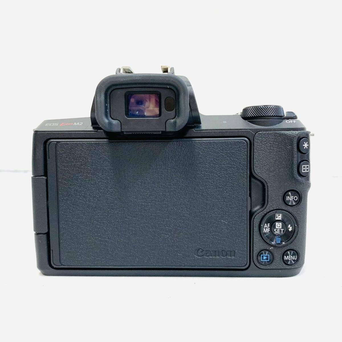 おまけ付きCanon EOS Kiss M2 ダブルズームキット ブラック